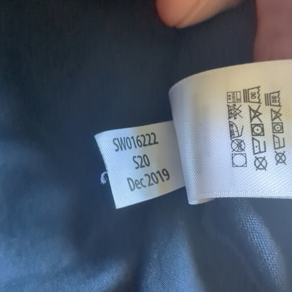 Smartwool Everyday Exploration XS Short Cap Sleeve Button Up Navy Blue Hiking - Picture 10 of 10